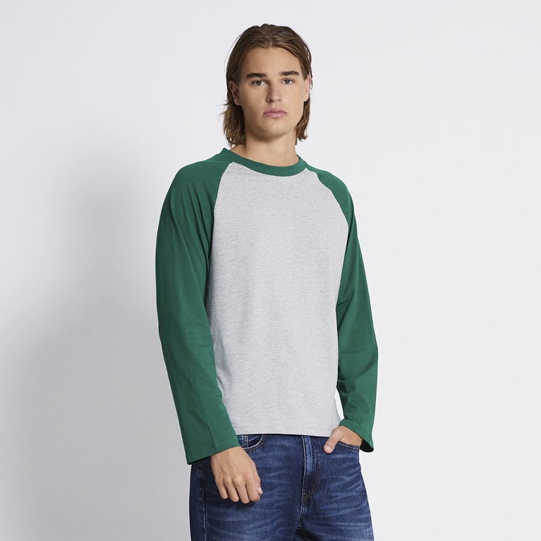 Long sleeve baseball tee "Franklin"